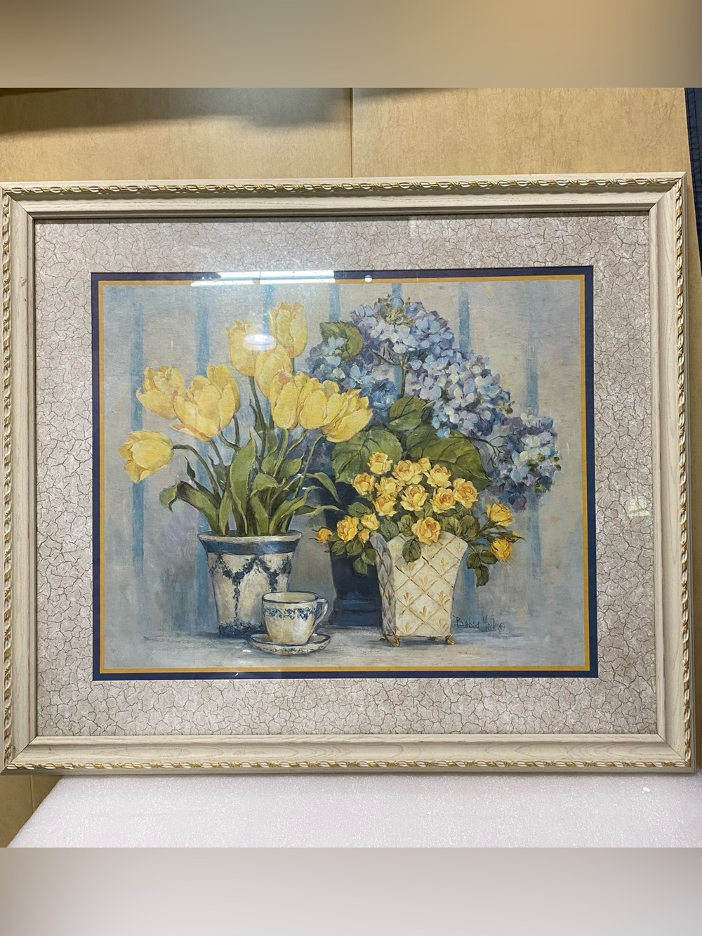 Home Interiors Barbara Mock Framed Painting 2000’s